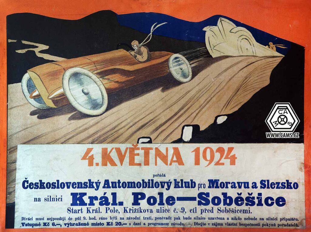 První významnou akcí Československého automobilového klubu pro Moravu a Slezsko byly Brno–Soběšice