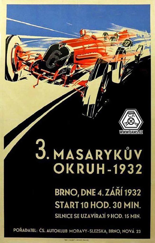 Poster Masarykův okruh 1932