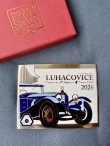 Enamel plaque Concours d'Elegance Luhačovice 2025